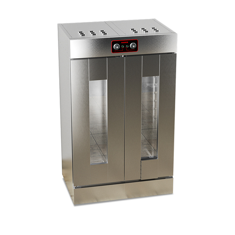 High Quality Intelligent Restaurant Equipment Standard Automatic 2-Door Dough Bread Proofing Machine Oven Price of Bread Proofer