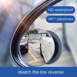 Xe 360 độ liền mạch phía sau xem nhỏ vòng gương có thể điều chỉnh điểm mù gương HD kính góc rộng phụ trợ gương - Product Image 3
