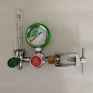 Medical Oxygen <strong>Breathing</strong> Regulator <strong>Inhalator</strong> with Pin Yoke CGA870 Input Connection for Cylinder - Product Image 2