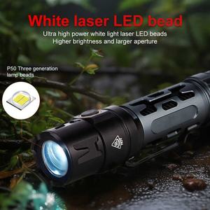 Draagbare High-Lumen Ultra-Bright Power Usb Oplaadbare Lantaarn P44 <span class=keywords><strong>Led</strong></span> Zaklamp Tactische Zaklamp - Product Image 5