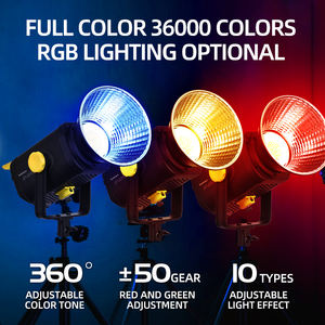 Ventes directes d'usine 2700K-6500K CRI 95 + TLCI 96 + Bowens Mount et App Control Projecteur de studio professionnel à distance - Product Image 5