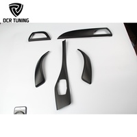 7 piezas F20 de fibra de carbono seca brillante y mate, kits de accesorios interiores de carbono real para BMW Serie 1, Serie 2, F21, F22, F87, M2