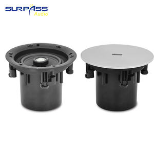 2.5W-20W système PA à coque étroite sans cadre, haut-parleur de plafond Coaxial de 5.25 pouces, haut-parleur de plafond de Home cinéma passif - Product Image 2