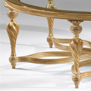 Mesa de centro de cristal de lujo, alta calidad - Product Image 5