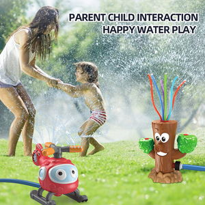 Jouet d'été interactif à pulvérisation d'eau, arroseur de pelouse en forme de poteau d'incendie pour enfants, idée cadeau promotionnel pour entreprises, jouets aquatiques - Product Image 1