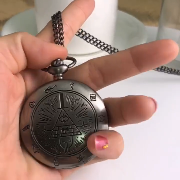 Antique Quartz Pocket Watch Necklace Pendant Gift Oem