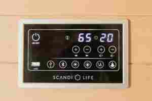 Saunas de Hemlock para 5 Personas V Health, Sauna de Infrarrojos Lejanos con Salida de Fábrica - Product Image 3