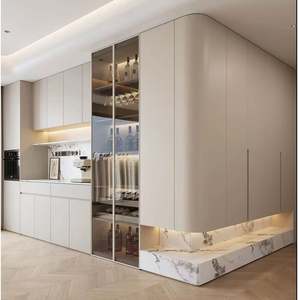 Aparador con Forma de Arco, Mueble Multifuncional para el Pasillo, con Proceso de Arco, Conjuntos de Muebles de Comedor Personalizados - Product Image 1