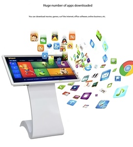 Tùy chỉnh 43 49 55 inch k loại trong nhà Wifi IR màn hình cảm ứng <span class=keywords><strong>LCD</strong></span> hiển thị kiosk tầng thường vụ thông tin kiosk - Product Image 4