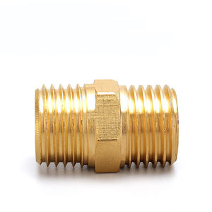 Messing rohr Quick Fit Adapter Außengewinde 1/8 "1/4" <span class=keywords><strong>3</strong></span>/8 "1/2" <span class=keywords><strong>3</strong></span>/4 "1" BSP Fitting Kupplung Fitting Wasser Luft Fitting - Product Image 2