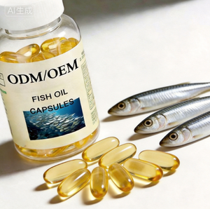 Gélules d'huile de poisson OEM Oméga-3 1000mg Oméga3 EPA <span class=keywords><strong>DHA</strong></span> 18/12 Capsule d'huile de poisson en gélule - Product Image 1