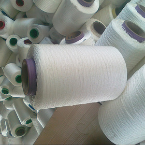 White <b>Polyester</b> Sewing Thread High Tenacity 3-Ply Tire <b>Yarn</b> For Industrial Use - Product Image 2