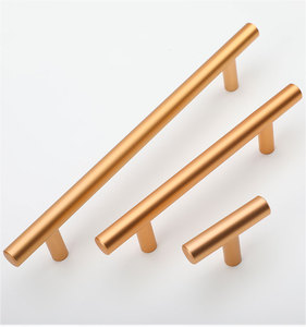 Innovative GQK Home Decor Gold Color Zinc Alloy Brass <b>Door</b> <b>Pull</b> <b>Handle</b> New Listing Selling Well for Kitchen Cabinets & Dressers - Product Image 4