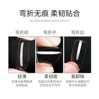 Vente en gros de pointes d'ongles transparents ultra minces sans trace, demi-couverture complète, différentes formes, cercueil, accessoires pour manucure