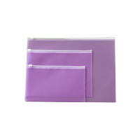 Carpeta de documentos A4 A5 B6 Bolsa de archivo impermeable de plástico Carpeta transparente Logotipo personalizado