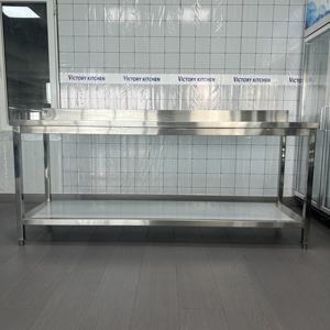 VICTORY <b>Stainless</b> <b>Steel</b> <b>Work</b> <b>Table</b> S/S Bench hot selling Catering Equipment for lab or Other Hotel & Restaurant Supplies - Product Image 5