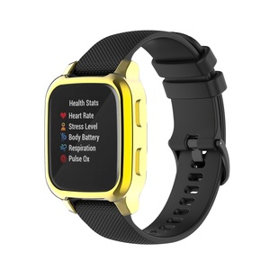 Coque souple pour <span class=keywords><strong>Garmin</strong></span> <span class=keywords><strong>Venu</strong></span> SQ <span class=keywords><strong>SQ2</strong></span> SQ Music <span class=keywords><strong>SQ2</strong></span> Music, protection d'écran, étui de protection en TPU galvanisé - Product Image 4