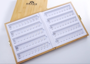 Zhanhao Ice Cut CZ Diamond Selector 10 formas 90PCs 0.3ct a 5ct Herramientas para joyería Ajuste <span class=keywords><strong>de</strong></span> joyería - Product Image 4