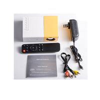 Projecteur LED portable intelligent Shanhai Yg300 pour cinéma maison, jeux vidéo, films, prise en charge AV/SD, certifié CE/ROHS, pour ordinateur de bureau