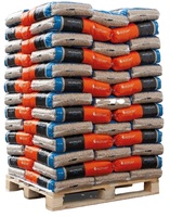 Meilleurs granulés de bois de pin EN-plus A1 6mm/8mm Briquettes de biomasse dans un sac à motif de bâton