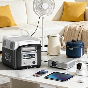 ปลั๊กไฟ 220V แบบ EU / UK / US, สินค้าในคลังสินค้าต่างประเทศ, สถานีชาร์จไฟแบบพกพา 110V 2000Wh, สำหรับระเบียงและใช้ในกรณีฉุกเฉิน - Product Image 1