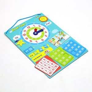 Calendario magnético Estudio en punto para niños Clima y sobre el tiempo Aprendizaje preescolar Niños Clima Aprendizaje sobre el tiempo Preescolar - Product Image 3