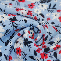 Robe de vacances pour femmes, tissu imprimé 45% viscose 55% rayonne