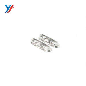 Accesorio de arco de palanca de Metal niquelado plateado de <span class=keywords><strong>marca</strong></span> YF, Clip de ranura <span class=keywords><strong>Rado</strong></span>, certificado SGS, OEM/ODM disponible para archivos de papelería - Product Image 4