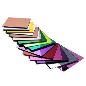 Rifornimento di fabbrica specchio acrilico foglio di Glitter acrilico foglio di colore acrilico 2-100MM su misura taglio Laser - Product Image 1