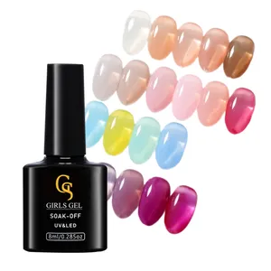 Free Sample Professional Nail Supplies Soak Off Gel Polish Custom Label GS Girlsgel UV Gel Polish Your Go-To for Stylish Nails