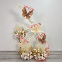 Fleurs géantes artificielles en gaze en forme de papillon, personnalisables, pour mariage, remise de diplôme, Nouvel An chinois, scène