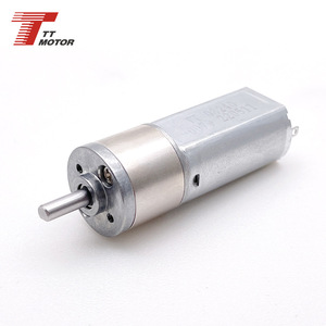 ผู้ผลิตมอเตอร์เกียร์กระแสตรงที่มีเกียร์โลหะขนาด 16 มม. และมอเตอร์ 12V ความเร็วต่ำ - Product Image 3