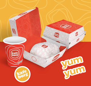 Caja de Cartón Kraft Biodegradable para Hamburguesas y Sándwiches, Apta para Alimentos, Venta al Por Mayor - Product Image 6