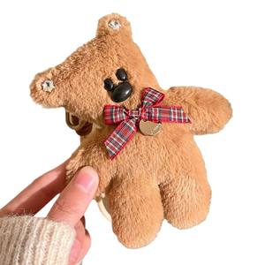 Llavero de peluche de oso pequeño, creativo, lindo y adorable, ecológico, con diseño de dibujos animados para la vuelta al cole, para decoración de bolsos - Product Image 6