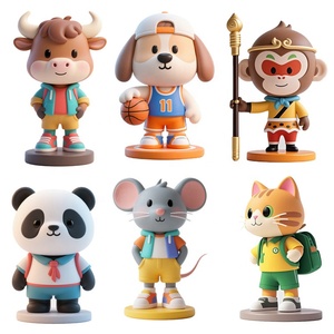 Fama <span class=keywords><strong>Audit</strong></span> Fabrikant Oem Pvc Cartoon Dier Actie Figuur Speelgoed Leverancier Custom Art Vinyl Pvc Figuur Maken 3d Collectible - Product Image 1