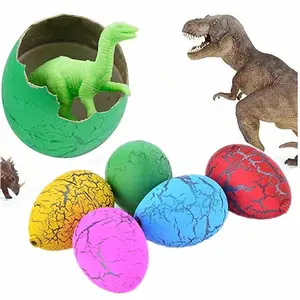 참신 개그 장난감 어린이 장난감 귀여운 매직 부화 성장 동물 공룡 계란 교육 장난감 선물