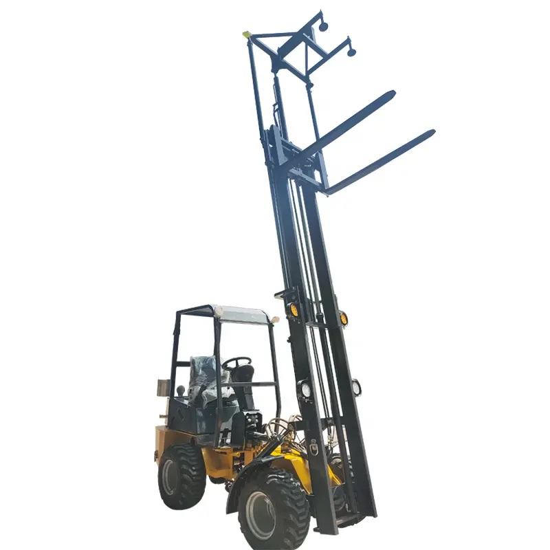 Shunkai brand SK12 4WD 25hp off road forklift truck Beekeepers use forklift with EPA to America market