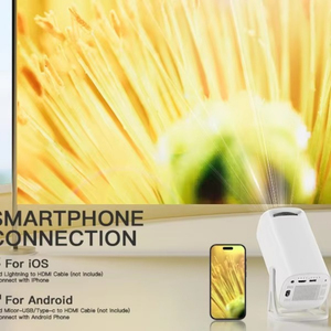 โปรเจคเตอร์เกมมิ่งประสิทธิภาพสูง พร้อมระบบปฏิบัติการ Android 11.0 รองรับ 5G WiFi สำหรับเกมปาร์ตี้และโปรเจคเตอร์สำหรับเกมเมอร์ - Product Image 4
