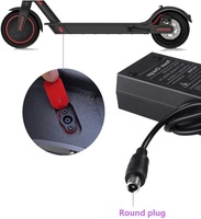 Chargeur de batterie pour trottinette électrique 36V 42V 2A avec chargeur M365 pour batterie lithium-ion 36V