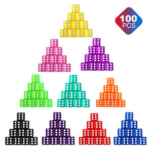 <span class=keywords><strong>Dadi</strong></span> da gioco D6 set di <span class=keywords><strong>dadi</strong></span> da gioco a sei facce, rotondi D6 16mm set di <span class=keywords><strong>dadi</strong></span> D6 angolari arrotondati di <span class=keywords><strong>dimensioni</strong></span> regolari per giochi da tavolo - Product Image 3