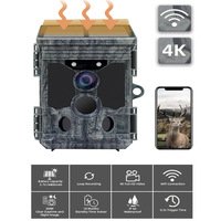 Беспроводная видеокамера ночного видения Redleaf на солнечной батарее hd wifi 4k