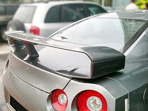 Support de rehausse de hauteur de l'aileron arrière OEM d'origine en fibre de carbone pour Nissan Ares GTR R35, pièces modifiées - Product Image 6