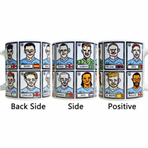 Taza <span class=keywords><strong>de</strong></span> Cerámica con Caricatura del Manchester City FC, 11oz 360 °   Taza <span class=keywords><strong>de</strong></span> Café con Diseño <span class=keywords><strong>de</strong></span> Haaland y <span class=keywords><strong>De</strong></span> <span class=keywords><strong>Bruyne</strong></span> para Fanáticos del Fútbol - Product Image 6