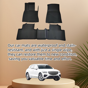 Adecuado para <span class=keywords><strong>2021</strong></span> + <span class=keywords><strong>Genesis</strong></span> GV70 con alfombrillas de coche de protección para todo tipo de clima - Product Image 3