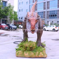 Carnotaure animatronique en métal durable pour la location d'événements en parc et l'utilisation dans les centres commerciaux |   Décoration d'Halloween