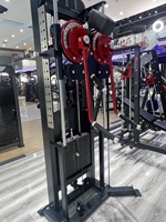 Machine de musculation multifonctionnelle réglable pour press à la poitrine et levées latérales, construction en acier sécurisée et écologique