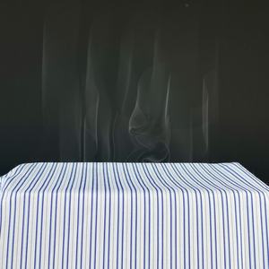 ストライプ織り<span class=keywords><strong>65</strong></span>ポリエステル<span class=keywords><strong>35</strong></span>コットン通気性105 gsm糸染めシャツ生地女性用 - Product Image 4