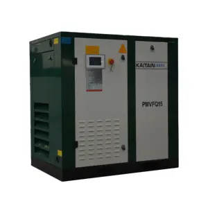 Compresor de aire de tornillo sin aceite, máquina grande de 10 bar, motor VSD, venta al por mayor de China en Argelia