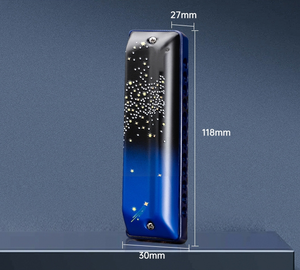 F12 12 trous <span class=keywords><strong>Blues</strong></span> <span class=keywords><strong>Harmonica</strong></span> <span class=keywords><strong>diatonique</strong></span> professionnel pour la performance et les débutants <span class=keywords><strong>Harmonica</strong></span> - Product Image 5