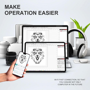 Flyerlaser Z9 Laser <span class=keywords><strong>Engraver</strong></span> Máy cắt cho kim loại gỗ giấy Acrylic da offline khắc/cắt - Product Image 6